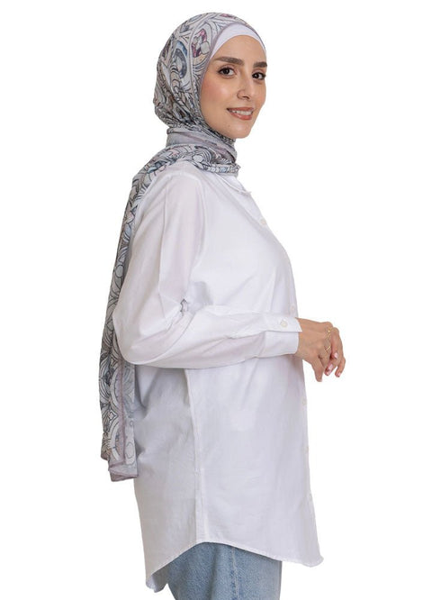 White L.Oxford Shirt (W) - Khotwh